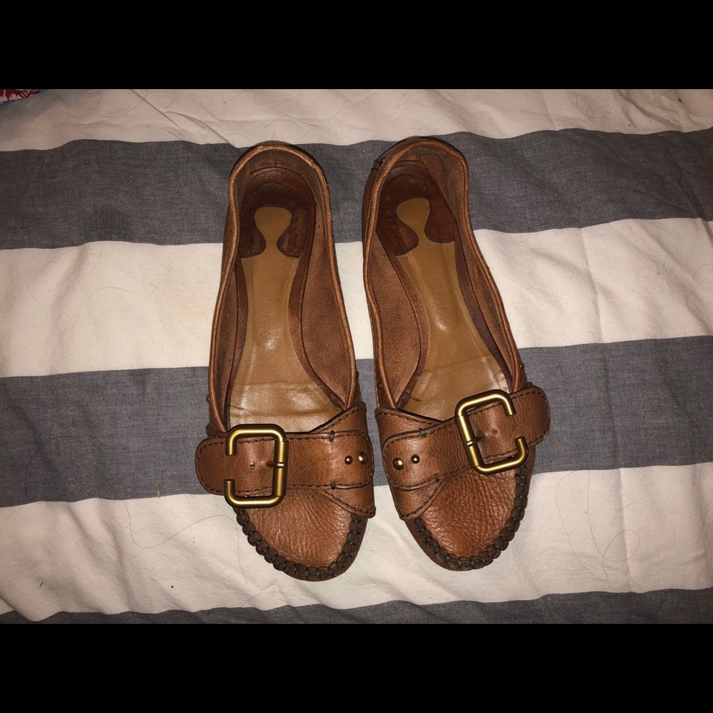 Vintage Chloé Paddington flats moccasins, size 9.5